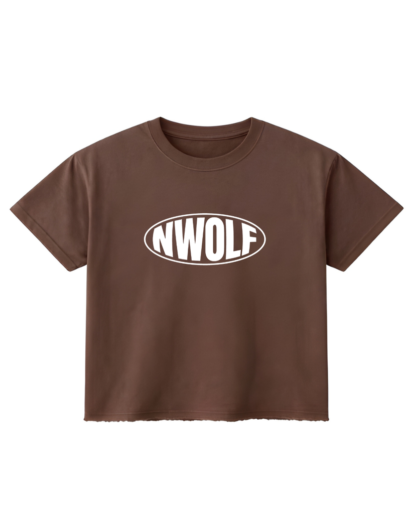 Mocha Boxy Tee
