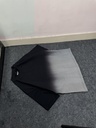 Black Ombré Wash Boxy Tee