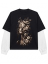 Silent Bloom Oversized Tee