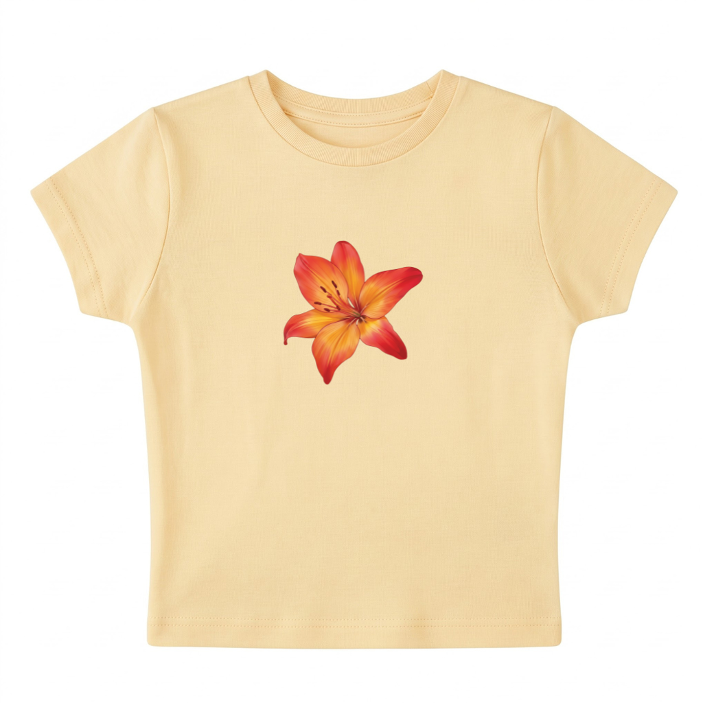 Butter Yellow Baby Tee