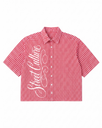 Red Gingham Oxford Boxy Shirt