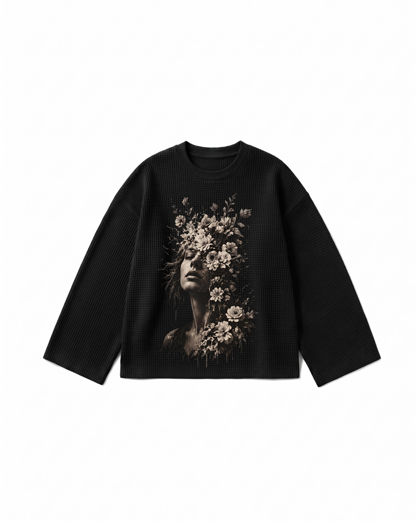 Floral Archive Waffle Tee (S)