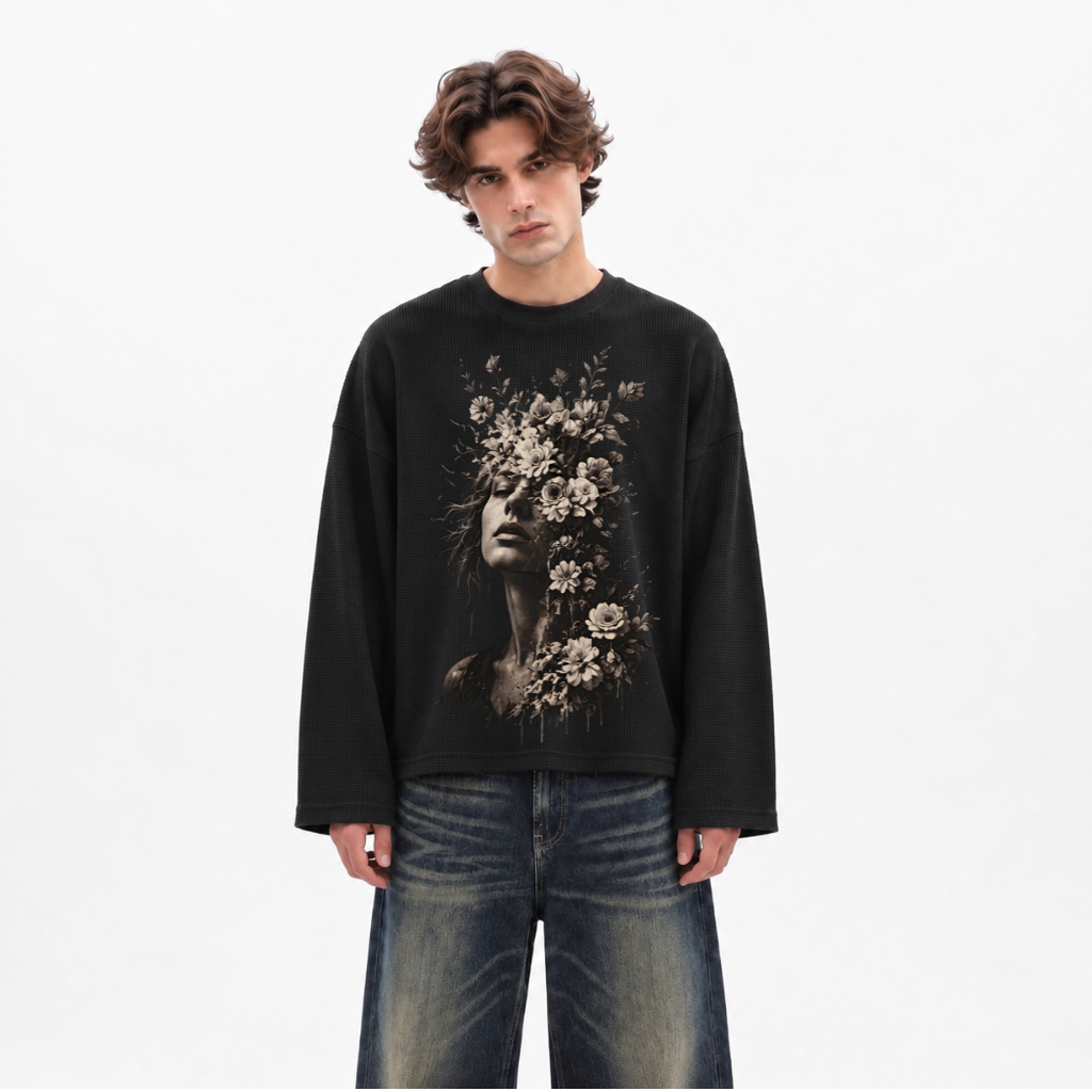 Floral Archive Waffle Tee (S)