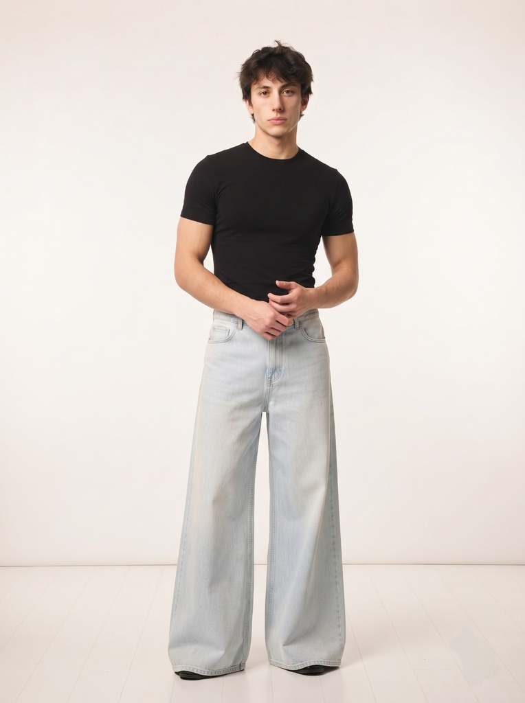PLAN RAGULAR FIT (Black, S)