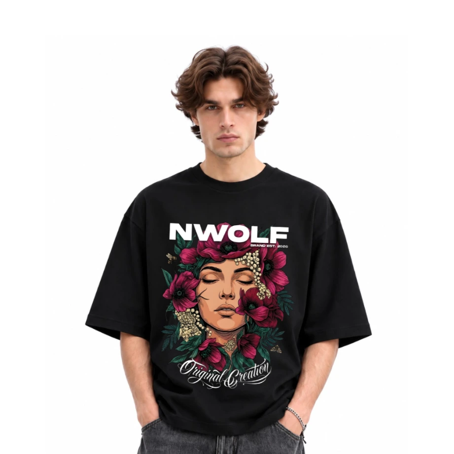 Crimson Muse Oversized Tee