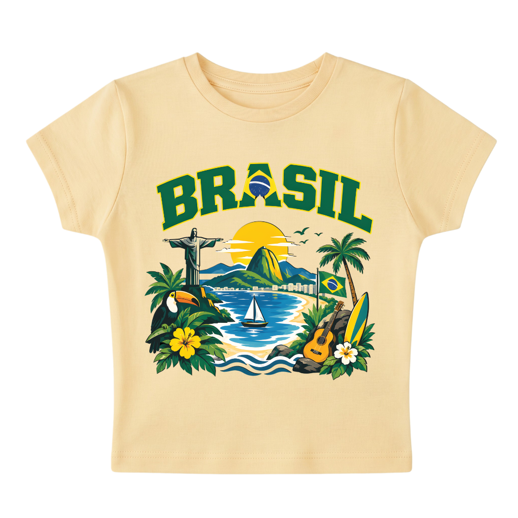 Brazil Baby Tee