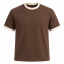Mousse & Cream Ringer Tee